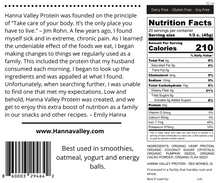 Load image into Gallery viewer, Plant-based chocolate protein powder nutrition facts
