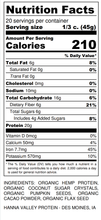 Load image into Gallery viewer, Plant-based chocolate protein powder nutrition facts
