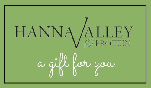Hanna Valley Protein gift card